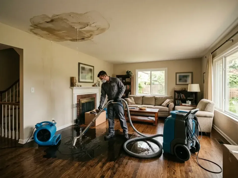 attic-pipe-burst-ceiling-drip-008 — frequently asked questions, Water Damage Restoration & Carpet Care in Tolono, IL